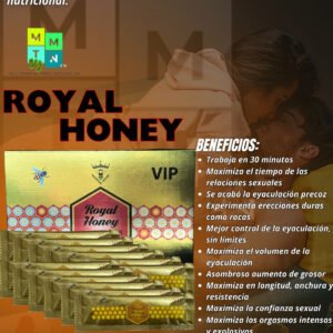 ROYAL HONEY CAJ. AMARILLA 12 uds. 20mg c/u